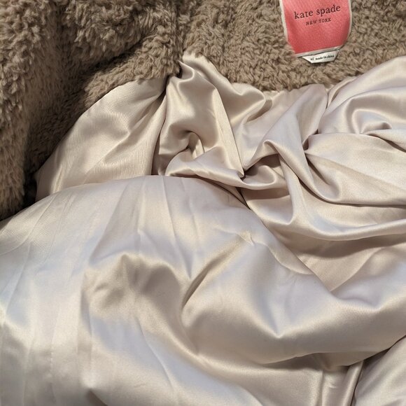 kate spade Oversized Teddy Coat - Picture 2 of 9